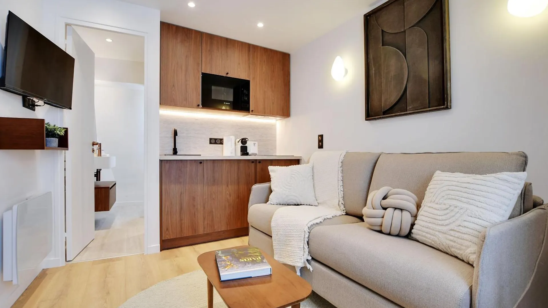 Modern Studio - 2P - Ac - Madeleine-Saint-Lazare Apartamento Paris 0*,  França